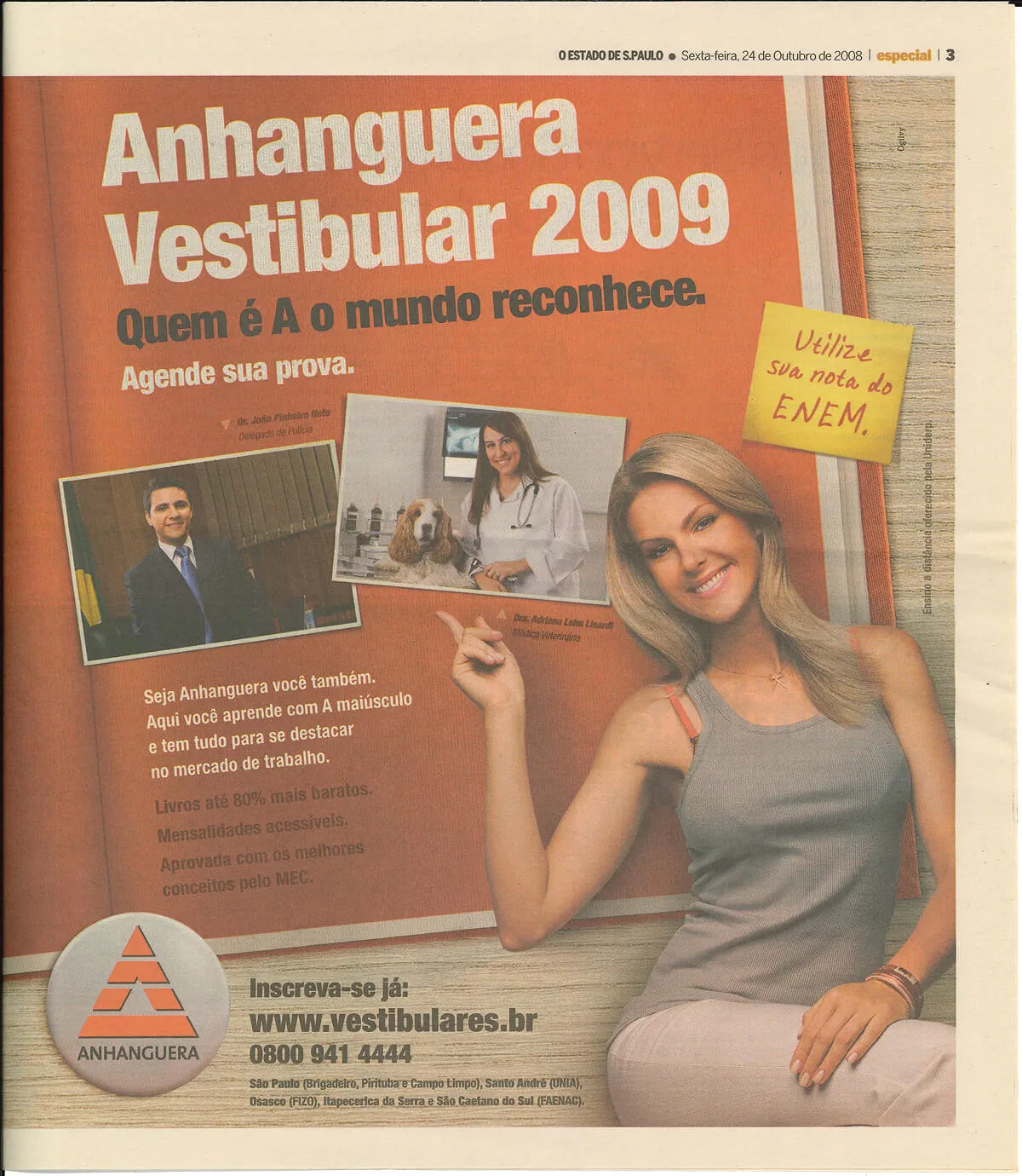 Anhanguera Vestibular 2009