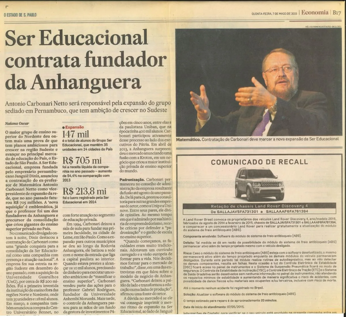 Liderança em expansão educacional