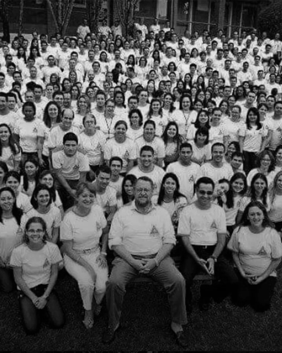 Junto à sua grande família Anhanguera