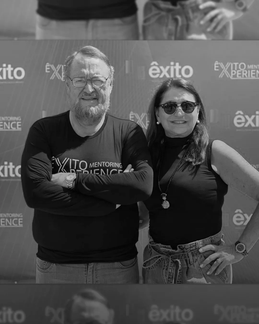 Com amigos no Êxito Mentoring Experience